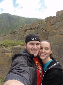 Selfie at Ollantaytambo - Cuzco, Peru