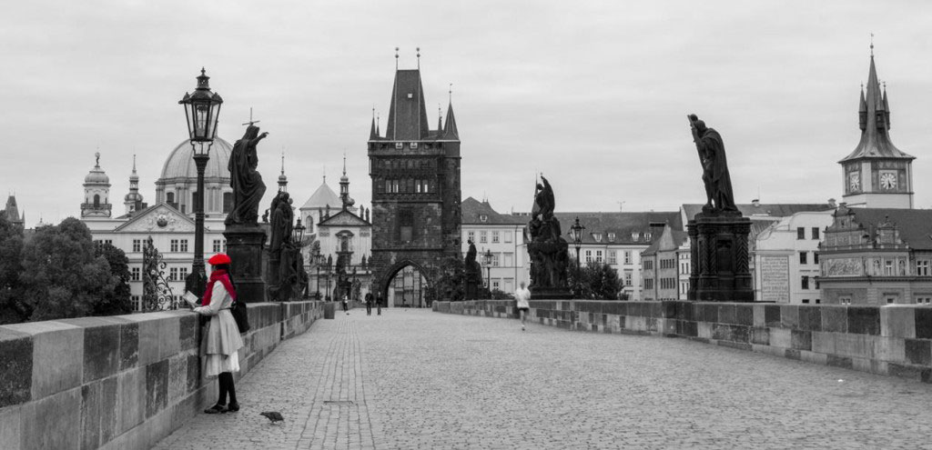 Charles Bridge Prague Early Morning