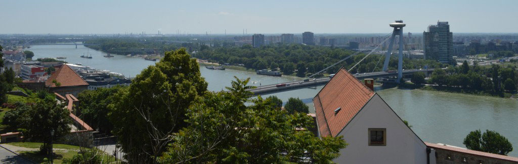 Bratislava Slovakia View from Castle